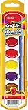 Cra-Z-art Washable Watercolors with Brush, 8 Colors, 1 Tray (10651)