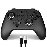 GuliKit KingKong 2 Pro Wireless Controller for Switch/Andriod/IOS/PC/MacOS,Bluetooth Game Controller with Hall Effect Sensing Joystick,No Drifting No Deadzone,FPS Model,Auto Pilot Gaming,Vibration