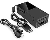 YAEYE Power Supply Brick for Xbox One with Power Cord, (Low Noise Version) AC Adapter Power Supply Charge Compatible with Xbox One Console, 100-240V Auto Voltage