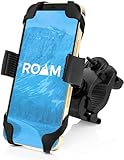 Roam Bike Phone Mount - Motorcycle Phone Mount- 360° Rotation with Universal Handlebar Fit for Bikes, Motorcycles, Scooters, Strollers - Phone Holder For Bike Compatible w/iPhone & Android Cell Phones