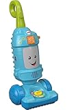 Fisher-Price Laugh & Learn Toddler Toy Light-Up Learning Vacuum Musical Push Along For Pretend Play Ages 1+ Years