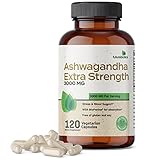 Futurebiotics Ashwagandha Capsules Extra Strength 3000mg - Stress Relief Formula, Natural Mood Support, Stress, Focus, and Energy Support Supplement, 120 Capsules