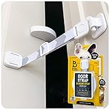 Door Buddy Cat Door Latch & Cat Door Stopper. Adjustable Door Strap for Cats to Dog Proof & Keep Dog Out of Litter Box & Cat Feeder. Simpler Pet & Cat Gate Alternative. No Cut Cat Door Interior Door