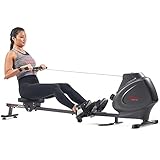 Sunny Health & Fitness Premium Magnetic Rowing Machine Interactive Rower with Optional Exclusive SunnyFit® App and Smart Bluetooth Connectivity