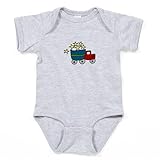 CafePress Dump Truck Infant Bodysuit Baby Romper Dark