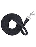 Tough 1 Nylon Web Lunge Line, Black, 1' x 20'