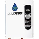 EcoSmart ECO 18 Electric Tankless Water Heater, 18 KW at 240 Volts with Patented Self Modulating Technology