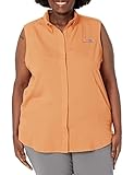 Columbia Women's Tamiami Women'S Sleeveless Shirt, Bright Nectar, X-Small