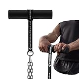 Vikingstrength Forearm Blaster- Thick Handle Forearm strengthener exercise equipment. Thick Wrist Roller for Muscle building and Injury prevention Hand Grip Strength + V-Strength Workout App