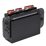 Game Card Storage with 28 Game Card Slots Card Holder Compatible with Switch OLED/Switch Game Console