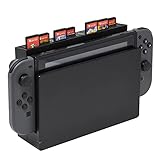 Game Card Storage with 28 Game Card Slots Card Holder Compatible with Switch OLED/Switch Game Console