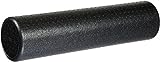 Amazon Basics High-Density Round Foam Roller for Exercise and Recovery - 24-Inch, Black