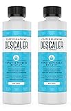 Descaler (2 Pack, 2 Uses Per Bottle) - Made in the USA - Universal Descaling Solution for Keurig, Nespresso, Delonghi and All Single Use Coffee and Espresso Machines