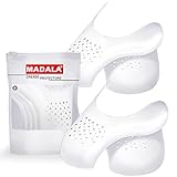 Madala 2 Pair Crease Protector for Air Force Shoes, Sneaker Shoes Protectors, Crease Guards Anti Crease Shoes Protector, Anti Wrinkle Shoes Crease Protector, No Crease Shoe Inserts for Men's 7.5-12