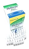 Allergan Refresh Plus Lubricant Eye Drops Single-Use Vials 1 Pack (100 ct), Clear