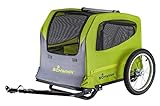 Schwinn Rascal Bike Pet Trailer, For Small and Large Dogs, Large (Up to 100lbs), Green