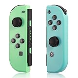 Joy Cons for Switch Nintendo Left and Right Switch Joy Con Controllers Left Right Wireless Remote Replacement for Switch Joycons Support Wake-up Function/6-Axis Gyro/Screenshot