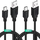 2 Pack 10FT PS4 Controller Charger Charging Cable with Magnetic Ring Compatible with Playstation 4/ DualShock 4/ PS4 Slim/Pro Wireless Controllers