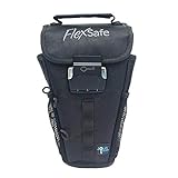 FlexSafe by AquaVault (on Shark Tank): Anti-Theft Portable Beach Chair Vault and Travel Safe. Packable, Lightweight & Slash Resistant. Use at the Beach, Pool, Waterpark, Cruise Ship, More - Black