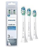 Philips Sonicare Genuine C2 Optimal Plaque Control Toothbrush Heads, 3 Brush Heads, White, HX9023/65