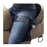 HILASON Black Extra Small X Sml Western Anti Slip Grip Saddle Seat Cover Riding Made in USA Extra Small