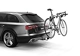 Thule Helium Pro Hanging Bike Rack - Carries 3 Bikes - Lightweight Hitch Bike Rack - Fits 2' and 1.25' receivers - Quick Tool-Free Installation - Tilts for Trunk Access - 112lb Load Capacity