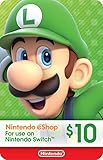 $10 Nintendo eShop Gift Card [Digital Code]
