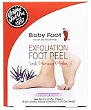 Baby Foot Peel Mask-Original Exfoliant Foot Peel-Callus Remover for Rough Cracked Dry Feet-Dead Skin Remove-Foot Peeling Mask for Baby Soft Feet