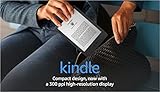 Kindle (2022 release) – The lightest and most compact Kindle, now with a 6” 300 ppi high-resolution display, and 2x the storage - Black