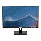 Amazon Basics 24 Inch Monitor Powered with AOC Technology, FHD 1080P, 75hz, VESA Compatible, Built-in Speakers, Black