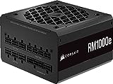Corsair RM1000e (2023) Fully Modular Low-Noise ATX Power Supply - ATX 3.0 & PCIe 5.0 Compliant - 105°C-Rated Capacitors - 80 Plus Gold Efficiency - Modern Standby Support - Black