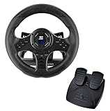 Superdrive SV450 racing steering wheel with Pedals and Shifters Xbox Serie X / S, Switch, PS4, Xbox One, PS3, PC (programmable for all games)
