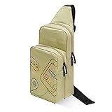 Steam Deck Carrying Bag, Switch/Switch OLED console&Accessories Travel Carrying Case, Mini Retro Console Style Travel Bag, Small Portable Sling Crossbody Shoulder Bag for Hiking Walking Biking (Gold)