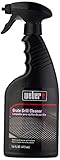 Weber Grill Grate Cleaner, 16 oz Spray Bottle,Black