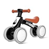 Baby Balance Bike Toys for 1 Year Old Boy Gifts, 10-36 Month Toddler Balance Bike, No Pedal 4 Silence Wheels & Soft Seat Pre-School First Riding Toys, One Year Old Boy Birthday Gifts.