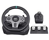 PXN V9 PC Steering Wheel Usb Car Sim racing wheel 270/900 Degree gaming steering wheel with Pedals and Shifter set for PS4/PS3/xbox one/xbox seriesX/S/N-switch PC(DO NOT Support Mac/xbox 360 /PS5)