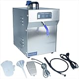 TDRFORCE Jewelry Steam Cleaner Machine Professional High Pressure Jewelry Cleaning Steamer Pro Jewelry Cleaners Best Jewelry Cleaner with Foot Pedal Control Fix & Nozzle Hose 2L Auto Water Supply