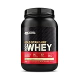 Optimum Nutrition Gold Standard 100% Whey Protein Powder, Vanilla Ice Cream, 2 Pound (Packaging May Vary)