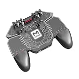 Mobile Phone Controller, Claw Controller, PUBG Triggers Fast Cooling Fan, 6 Fingers Grip Gamepad, L1R1 Trigger Phone Game Radiator, Gaming Remote Fits for PUBG/Fortnite/Rules of Survival Game/COD