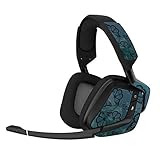 MightySkins Skin Compatible With Corsair Void Pro Gaming Headset - Dark Butterfly | Protective, Durable, and Unique Vinyl Decal wrap cover | Easy To Apply, Remove, and Change Styles | Made in the USA