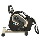 Exerpeutic 2000M Motorized Electric Legs and Arms Pedal Exerciser - Mini Exercise Bike for Work from Home Fitness - Black