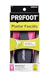 PROFOOT Orthotic Insoles for Plantar Fasciitis & Heel Pain, Women's 6-10, 1 Pair, Gel Heel Shock Absorbing Insoles to Help Reduce Pain & Stress, Foot Care Arch Support Inserts for Shoes