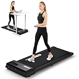 Walking Pad, Walking Pad Treadmill 330 lb capacity，3 in 1 Portable Under Desk Treadmill for Home and Office with Remote Control, LED Display （C102 Black）