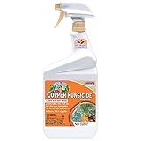Bonide Captain Jack's Copper Fungicide, 32 oz Ready-to-Use Spray for Organic Gardening, Controls Common Diseases