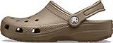 Crocs unisex adult Men's and Women's Classic Clog, Khaki, 10 Women 8 Men US