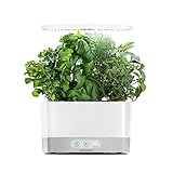 AeroGarden Harvest Indoor Garden Hydroponic System with LED Grow Light and Herb Kit, Holds up to 6 Pods, White