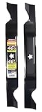 MaxPower 561739B 2-Blade Set for 46' Cut Craftsman, Husqvarna, Poulan Replaces 405380, 532-405380, PP21011,Black
