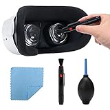 COSOOS Lens Cleaning Pen Compatible with Oculus Quest 2, Quest, Rift S, HTC Vive, PS4 VR Headset, Drone, Cameras, Optical Lens, Lens Cleaning Kit, Dust & Fingerprint Cleaning Tool