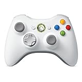 Xbox 360 Wireless Controller - White (Renewed) for PC