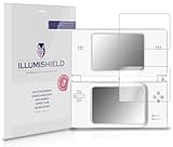 ILLUMISHIELD Screen Protector Compatible with Nintendo DS Lite (3-Pack) Clear HD Shield Anti-Bubble and Anti-Fingerprint PET Film